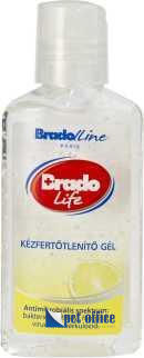 Kézfertőtlenítő gél Bradolife 50 ml citrom