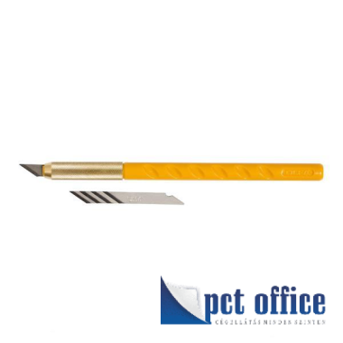 Univerzális kés/dekorációs szike Olfa AK-1/5B 5 db késsel Citromsárga