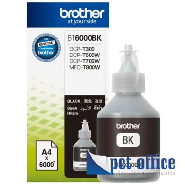 Tintapatron Brother BT6000BK DCP T-300,500W,700W 6K Black Eredeti