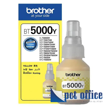 Tintapatron Brother BT5000Y DCP T-300,500W,700W 5K Yellow Eredeti