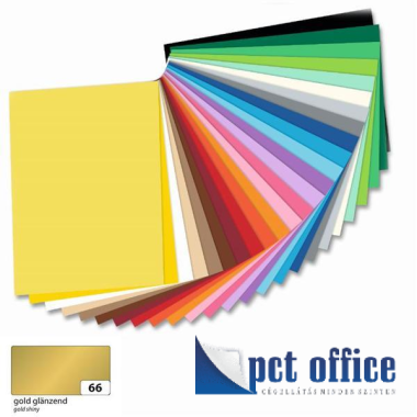 Színes Karton kétoldalas 50x70 cm Arany,Ezüst