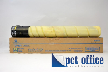 Toner Develop ineo+224/284/364 TN321Y 25K Yellow Eredeti