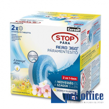 Páramentesítő utántöltő tabletta Ceresit 2x450 gr Vadvirágos mező