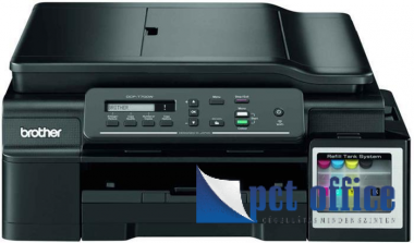 Nyomtató, tintasugaras, színes, multifunkciós, hálózat, wireless, BROTHER DCP-T700W