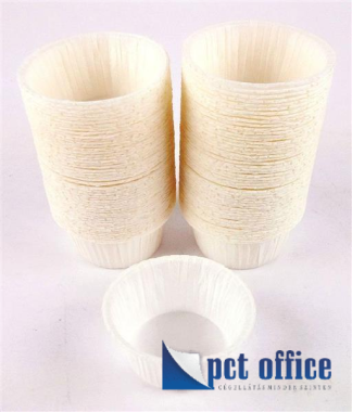 Muffin papír, fehér 50x32 cm 100 db-os