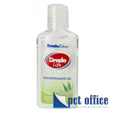 Kézfertőtlenítő gél Bradolife 50 ml aloe vera