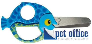 Olló 13 cm Fiskars óvodai, halacska