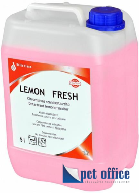 Szanitertisztító, Vízkőoldó 5 L citromsavas Lemon Fresh