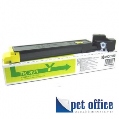 Toner Kyocera TK895 6K Yellow Eredeti