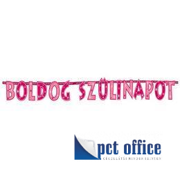 Party Kellék Felirat Boldog Szülinapot vegyesen