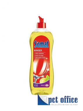 Gépi öblítőszer Somat 750 ml Lemon