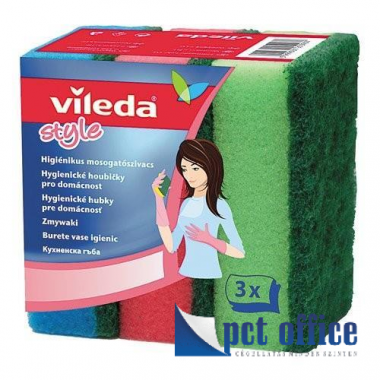 Mosogatószivacs 3 db-os Vileda Rainbow
