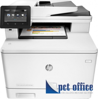 Nyomtató, lézer, színes, multifunkciós, duplex, hálózat, fax HP LASERJET PRO MFP M477FDN