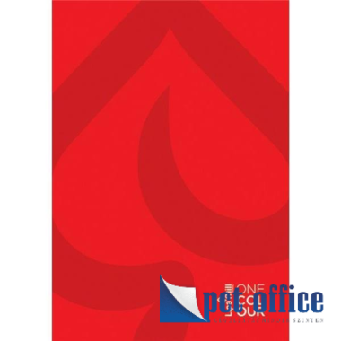 Füzet A5 Keményfedeles Mintás 96 lap vonalas Trend