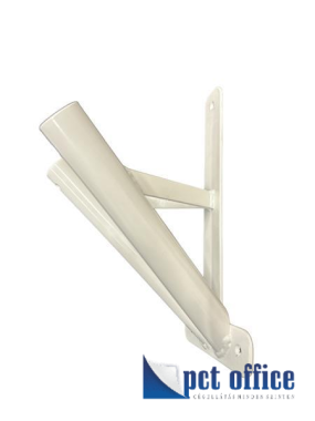 Zászlótartó fali konzol, két ágú