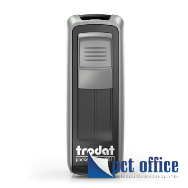Bélyegzőház Trodat 9511 zseb (38x14 mm) Ezüst