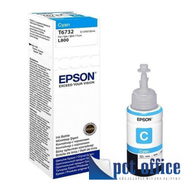 Tintapatron Epson T6732 70 ml Cyan Eredeti