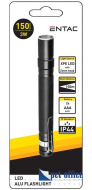 Elemlámpa, övklipszel, ENTAC