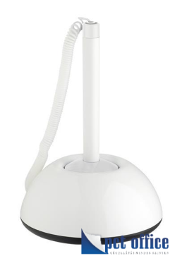 Ügyféltoll golyós Műanyag Ico Lux fehér-fehér 0,8 mm