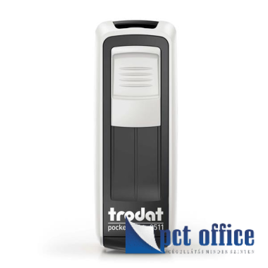 Bélyegzőház Trodat 9512 zseb (47x18 mm) Fehér