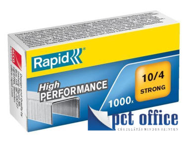 Tűzőgépkapocs 10/4 Rapid horganyzott Strong