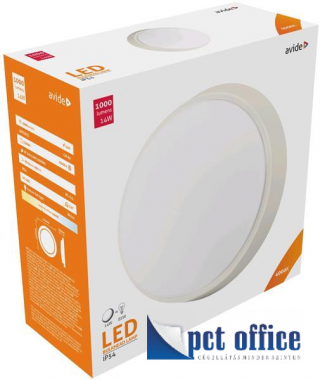 Mennyezeti Lámpa LED IP54 Avide (Titania-R) Cseppálló 14W 215x215 mm NW 4000K Fehér