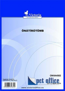 Önátírótömb 50x2 A4 Kamiker