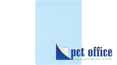 Gyurmatábla A5 PVC Világoskék