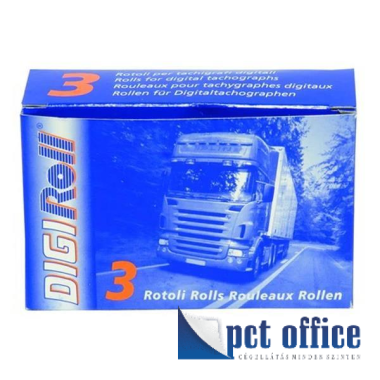 Tachográf papír digitális DigiRoll 3 db-os