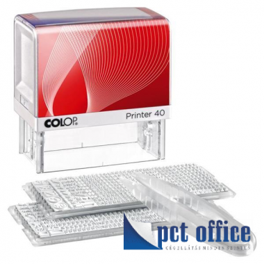 Bélyegző kirakós Colop IQ40/2 szett
