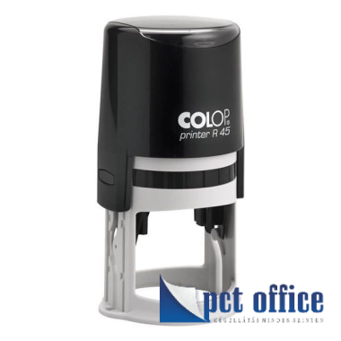 Bélyegzőház , kör Colop Printer R45 fekete