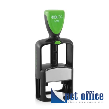 Bélyegzőház irodai, Colop Office S300 Green Line (30x45 mm)