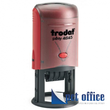 Bélyegzőház dátummal Trodat 46145 kör (45 mm)