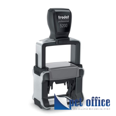Bélyegzőház Trodat Professional, fém 5200 (41x24 mm)