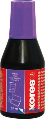 Bélyegzőfesték Kores 28 ml lila