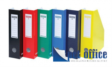 Irattartó Papucs 80 mm karton Donau fekete