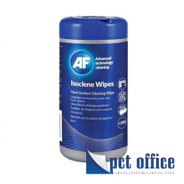 Tisztítókendő, izopropil alkohollal, 100 db, AF Isoclene
