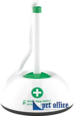 Ügyféltoll golyós Műanyag Ico Lux fehér-zöld 0,8 mm Antibakteriális