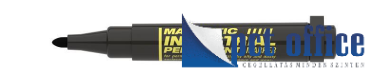 Permanent marker ICO 11 XXL Ipari 1-3 mm kúpos Fekete