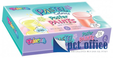 Tempera 6x20 ml Colorino Pasztell