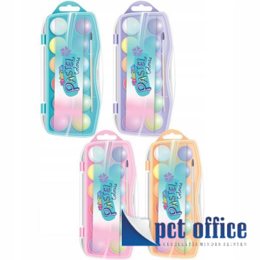 Vízfesték 12 db-os 24 mm Colorino Pasztell