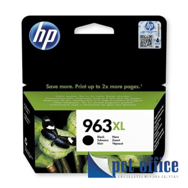 Tintapatron Hp 963XL 3JA30AE Black Eredeti