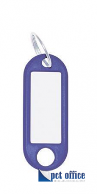 Kulcsjelölő biléta Wedo 10 db kék