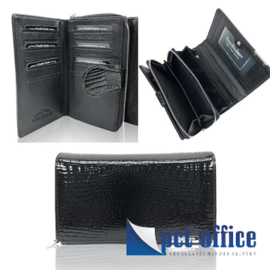 Pénztárca lakkbőr közepes cipzáros Jennifer Jones 5261-2