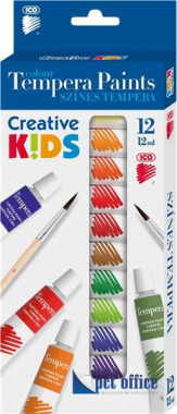 Tempera 12x12 ml CREATIVE KIDS