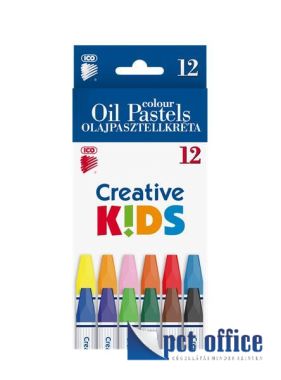 Olajpasztell 12 db-os CREATIVE KIDS