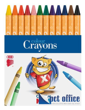 Zsírkréta 12 db-os CREATIVE KIDS