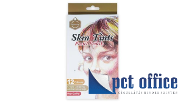 Színes ceruza készlet henger Mona Lisa Pasztell, bőr árnyalatai