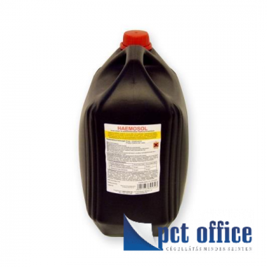 Vértelenítő hatású tisztítószer Haemosol 5 L utántöltő