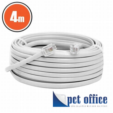 Telefon kábel (RJ11) 4 m
